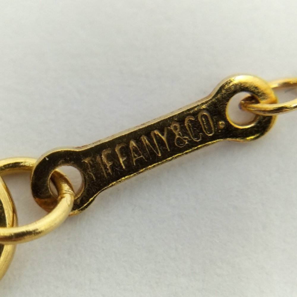 Tiffany & Co. Necklace 18K Gold Loving Heart Picasso - Picture 6 of 7